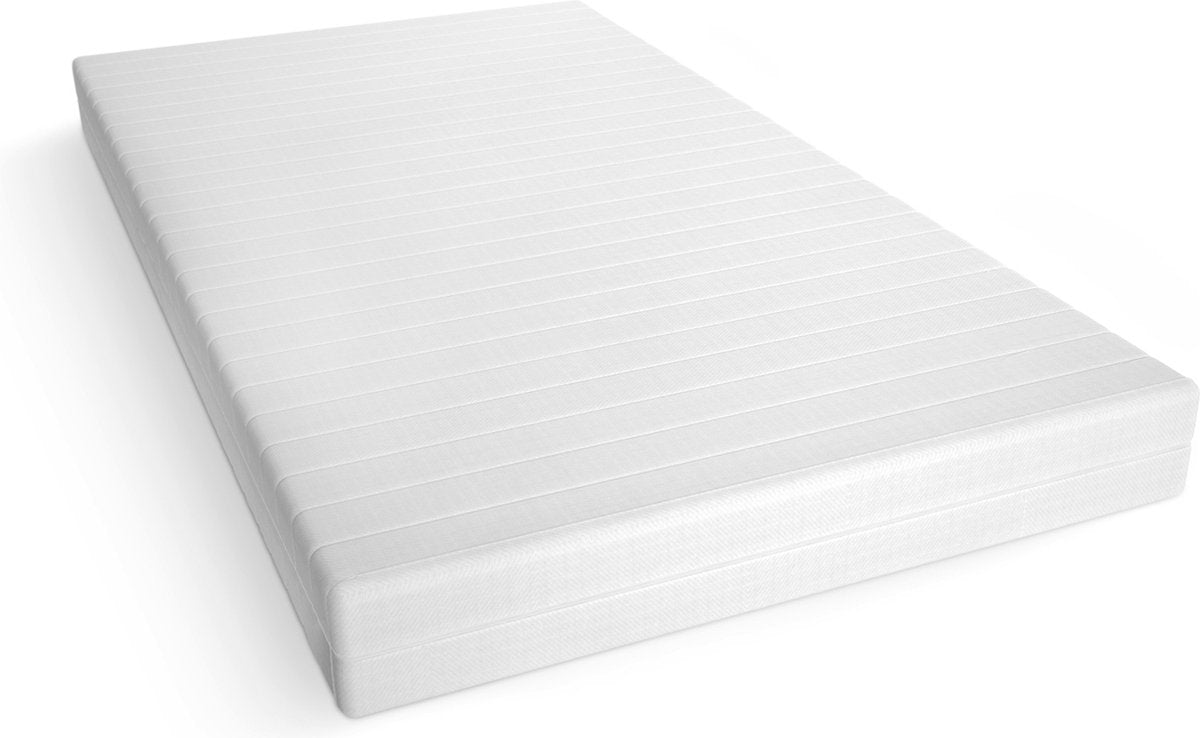 Matras - 180x200 - 7 zones - koudschuim - microvezel tijk - 15 cm hoog - Stevig