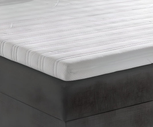 Topdekmatras - Topper 140x200 - HR60 koudschuim - Cooltouch - 7 cm dik - Medium/stevig